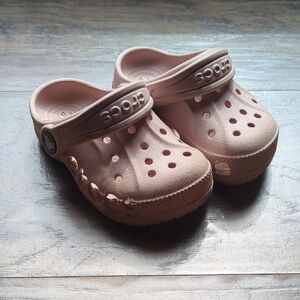 CROCS Kids Light Pink Water Shoes